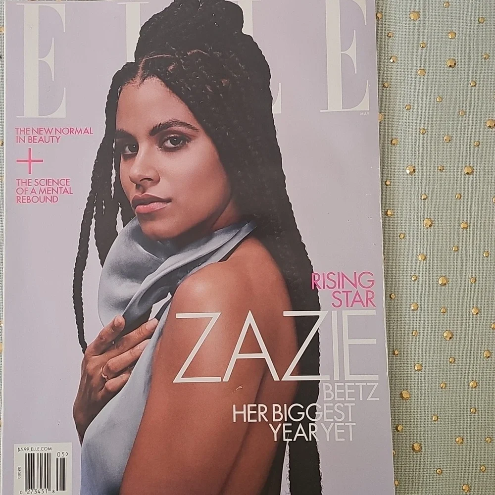 Elle Zazie Beetz Magazine Cover - May 2021 - Picture 1 of 4